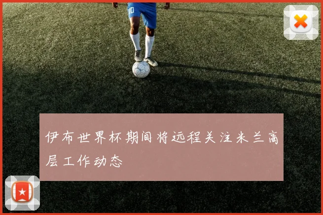 伊布世界杯期间将远程关注米兰高层工作动态